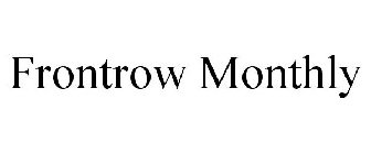 FRONTROW MONTHLY