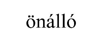 ÖNÁLLÓ