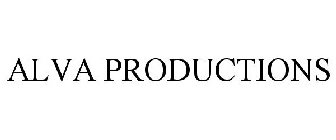 ALVA PRODUCTIONS