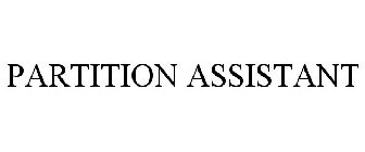 PARTITION ASSISTANT