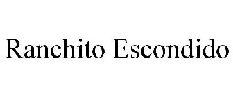 RANCHITO ESCONDIDO