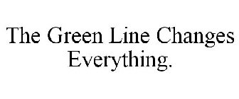 THE GREEN LINE CHANGES EVERYTHING.