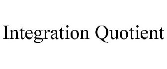 INTEGRATION QUOTIENT
