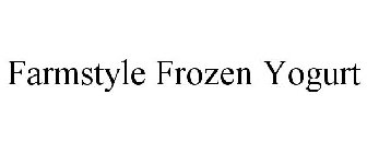 FARMSTYLE FROZEN YOGURT