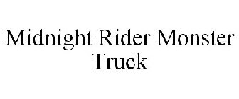 MIDNIGHT RIDER MONSTER TRUCK