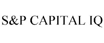 S&P CAPITAL IQ