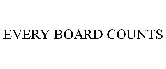 EVERY BOARD COUNTS