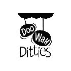 DOO WAH DITTIES