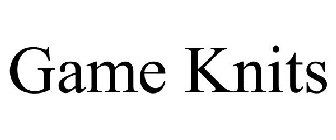 GAME KNITS