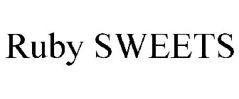 RUBY SWEETS