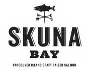 SKUNA BAY VANCOUVER ISLAND CRAFT RAISEDSALMON