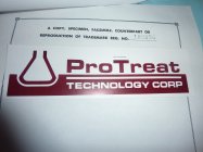 A COPY, SPECIMEN, FACIMILE, COUNTERPART OR REPRODUCTION OF TRADEMARK REG. NO. 192896 PROTREAT TECHNOLOGY CORP