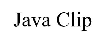JAVA CLIP