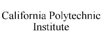 CALIFORNIA POLYTECHNIC INSTITUTE