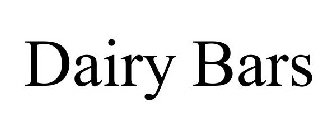 DAIRY BARS