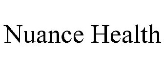 NUANCE HEALTH