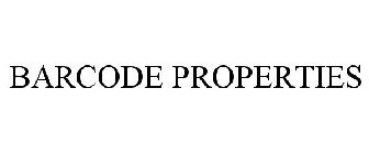 BARCODE PROPERTIES