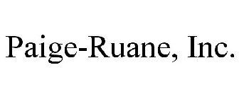 PAIGE-RUANE, INC.