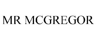MR MCGREGOR