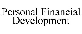 PERSONAL FINANCIAL DEVELOPMENT