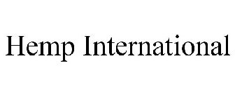 HEMP INTERNATIONAL