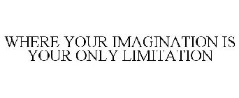 WHERE YOUR IMAGINATION IS YOUR ONLY LIMITATION