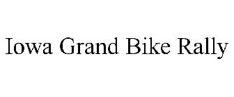 IOWA GRAND BIKE RALLY