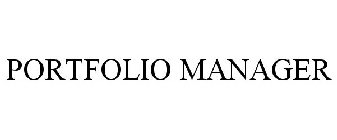 PORTFOLIO MANAGER