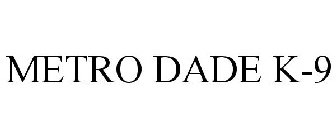 METRO DADE K-9