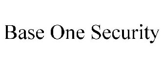 BASE ONE SECURITY
