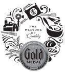 GOLD MEDAL THE MEASURE OF QUALITY GUARANTEED PREMIUM QUALITY SINCE 1880 GOLD MEDAL