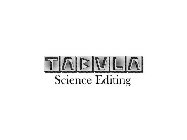 TABULA SCIENCE EDITING