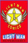 LIGHT MAN COMICS LIGHT MAN SUPERHERO