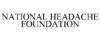 NATIONAL HEADACHE FOUNDATION