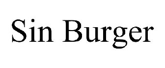 SIN BURGER