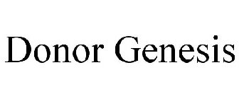 DONOR GENESIS