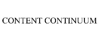 CONTENT CONTINUUM