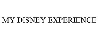 MY DISNEY EXPERIENCE