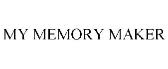MY MEMORY MAKER