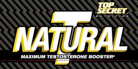 NATURAL T TOP SECRET NUTRITION MAXIMUM TESTOSTERONE BOOSTER