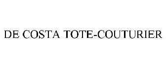 DE COSTA TOTE-COUTURIER