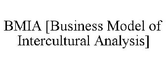 BMIA [BUSINESS MODEL OF INTERCULTURAL ANALYSIS]