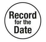 RECORD FOR THE DATE