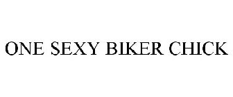 ONE SEXY BIKER CHICK