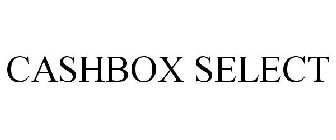 CASHBOX SELECT