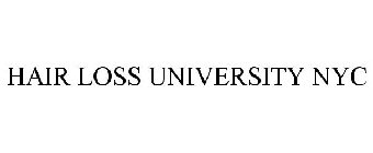 HAIR LOSS UNIVERSITY NYC