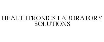 HEALTHTRONICS LABORATORY SOLUTIONS