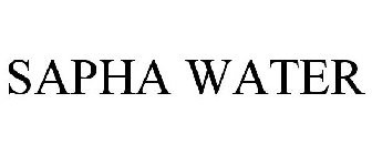 SAPHA WATER