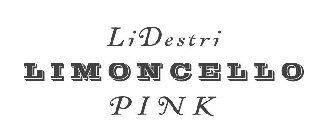 LIDESTRI LIMONCELLO PINK