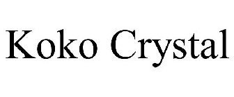 KOKO CRYSTAL